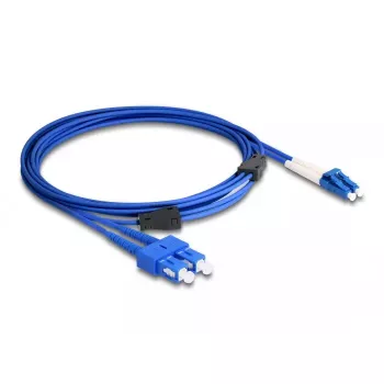DeLOCK Fiber Optical Cable LC Duplex į SC Duplex SingleMode OS2 3 m