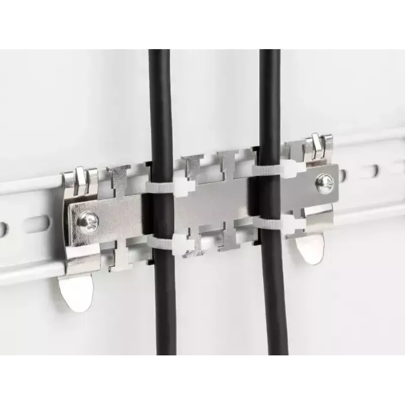 DeLOCK kabelių spaustuvas DIN bėgiui 3,5 cm skersmuo metalinis