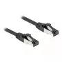Tinklo kabelis DeLOCK 80576 RJ-45 Cat8.1 15 m Juodas