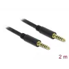 Garso kabelis DeLOCK 85792 2m 4,4mm juodas