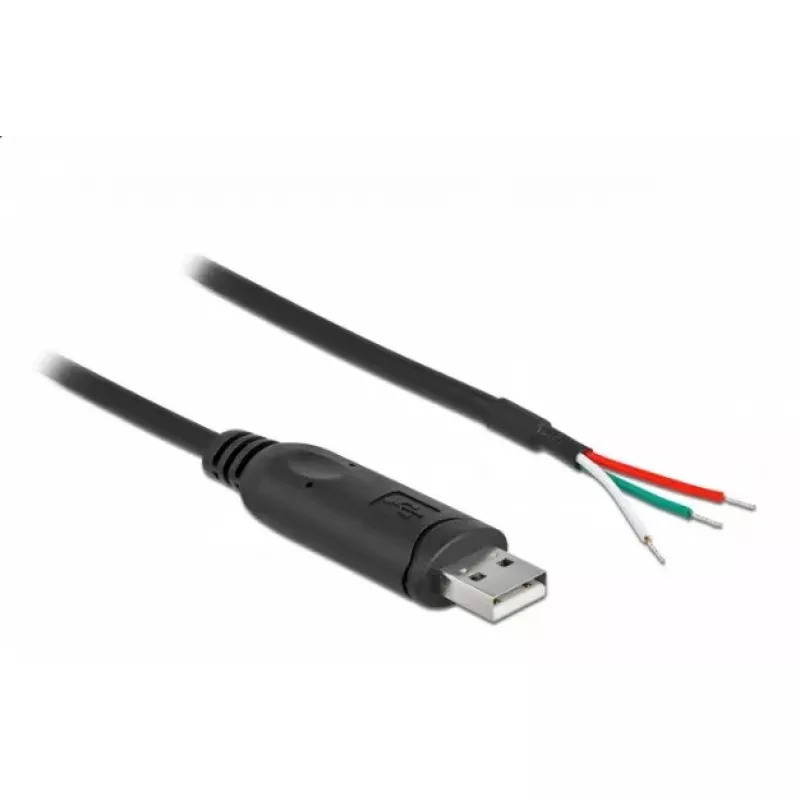 Adapterinis kabelis USB 2.0 Type-A į RS-232 2 m DeLOCK 90428