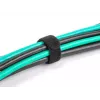 Kabelio raištis su lipnia juosta DeLOCK 19011 200x12 mm juodas 10 vnt.