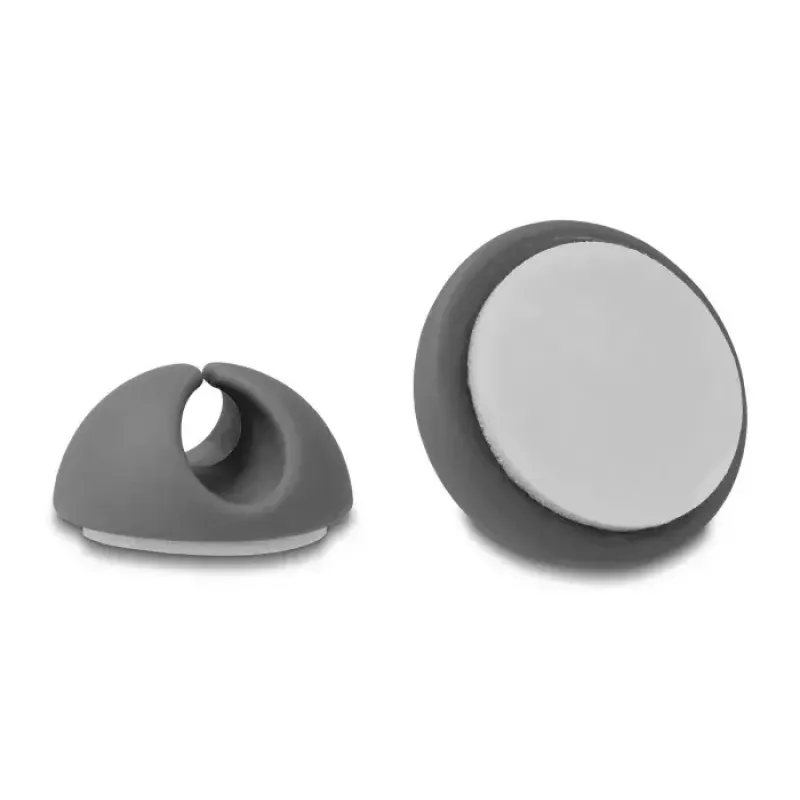 Laikiklis kabeliams DeLOCK 18452 Universalus Juodas Pilkas 29mm x 29mm x 15mm