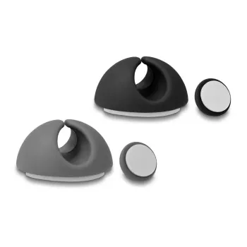 Laikiklis kabeliams DeLOCK 18452 Universalus Juodas Pilkas 29mm x 29mm x 15mm