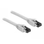 DeLOCK 80556 tinklo kabelis RJ-45 Cat8.1 0,25 m pilkas