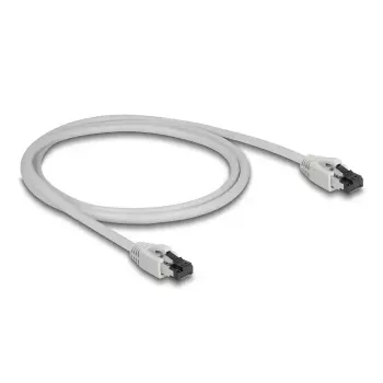 Tinklo kabelis DeLOCK 80558 RJ-45 Cat8.1 1 m Pilka