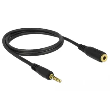 Garso kabelis 3,5 mm DeLOCK 85701 1 m juodas
