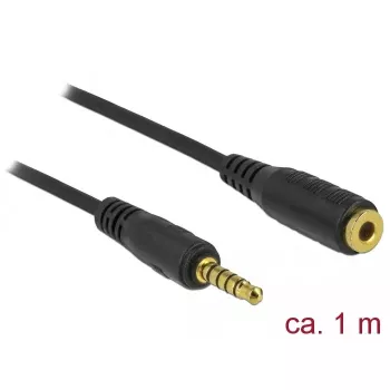 Garso kabelis 3,5 mm DeLOCK 85701 1 m juodas