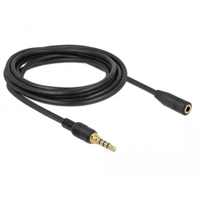Audio kabelis DeLOCK 85633 3m 3,5mm Juodas