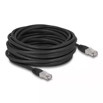 Tinklo kabelis DeLOCK RJ45 Cat.6A 10 m juodas