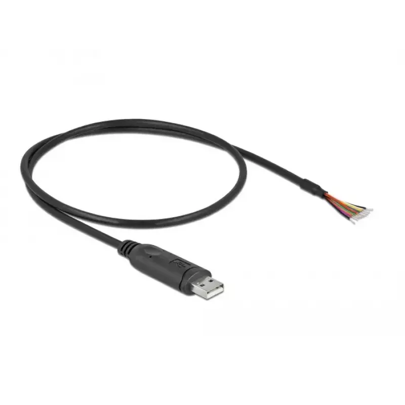 USB 2.0 Type-A į RS-232 adapterinis kabelis DeLOCK 90415