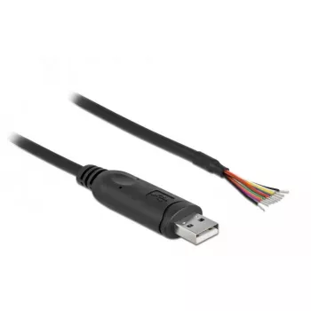 USB 2.0 Type-A į RS-232 adapterinis kabelis DeLOCK 90415