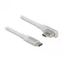 DeLOCK 86703 USB laidas 1,2 m HDMI A tipas USB C tipas Pilka