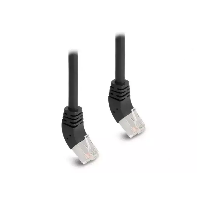 DeLOCK RJ45 Cat.6A S/FTP tinklo kabelis 2m juodas