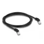 DeLOCK RJ45 Cat.6A S/FTP tinklo kabelis 2m juodas