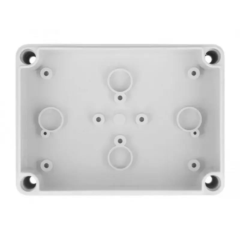 DeLOCK montažinė dėžė 130 x 93 x 57 mm pilka ABS lauko