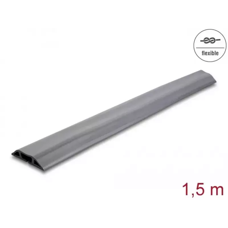 Kabelių kanalas DeLOCK 20733 Grindinis Pilka 70mm x 13mm x 1.5m