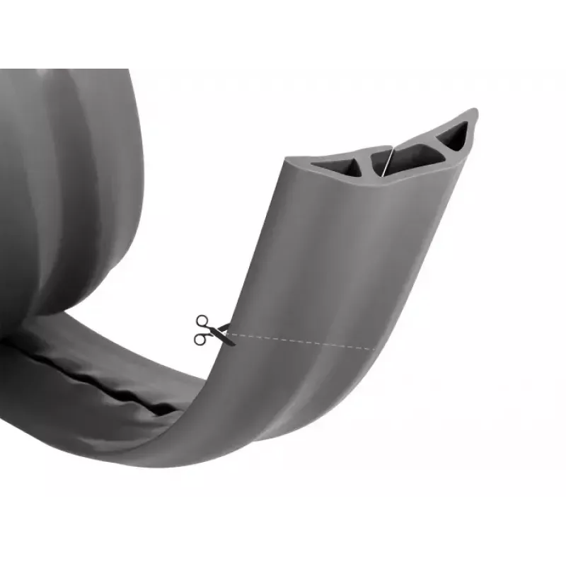 Kabelių kanalas DeLOCK 20733 Grindinis Pilka 70mm x 13mm x 1.5m