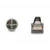 DeLOCK M12 X-koduotas 8 kontaktų vyriškas į RJ45 vyrišką tinklo kabelis PUR TPU 2 m