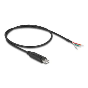 DeLOCK adapterinis kabelis USB 2.0 Type-A į RS-485 0,5 m
