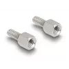 DELOCK D-Sub korpusas 9 kontaktų plokščiam kabeliui, plastikinis, juodas, 25×32×14 mm