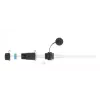 Tinklo kabelio jungtis DeLOCK 86701 RJ45 į RJ45 Cat.6A juoda