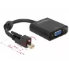 Laido adapteris DeLOCK 62641 Mini DisplayPort į VGA 0,25 m