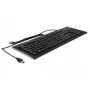 Klaviatūra DeLOCK 12672 Office USB QWERTZ vokiška juoda