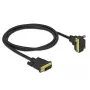 DVI laidas DeLOCK 85893 1 m DVI-D juodas