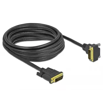 DVI laidas DeLOCK 85896 5 m DVI-D Juodas