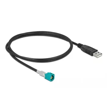 Kabelis HSD Z kištukas į USB 2.0 Type-A kištuką 1 m DeLOCK