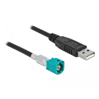 Kabelis HSD Z kištukas į USB 2.0 Type-A kištuką 1 m DeLOCK