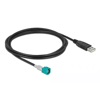 Laidas HSD Z kištukas į USB 2.0 Type-A kištuką 2 m DeLOCK 90491