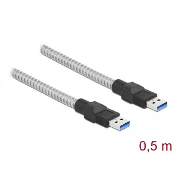 USB 3.2 Gen 1 laidas, Type-A kištukas – Type-A kištukas, DeLOCK 86774, 0,5 m