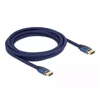 HDMI kabelis DeLOCK Ultra High Speed 48 Gbps 8K 60 Hz mėlynas 3 m