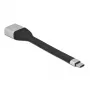 DeLOCK 86934 FPC plokščias juostinis kabelis USB-C → DisplayPort, 14 cm