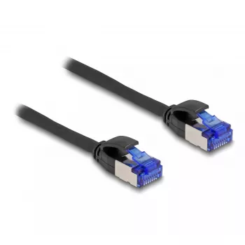 DeLOCK RJ45 Cat.6A 3 m juodas tinklo kabelis
