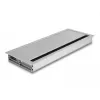 Kabelių pravedimo įdėklas DELOCK 66864 stalams, sidabrinis, 120×300×28 mm