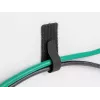 DeLOCK Mini Lipdukas kabeliams tvirtinti 90mm x 24mm lipnus 10 vnt juodi