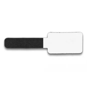 DeLOCK Mini Lipdukas kabeliams tvirtinti 90mm x 24mm lipnus 10 vnt juodi