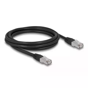DeLOCK RJ45 Cat.6A 2m juodas tinklo kabelis