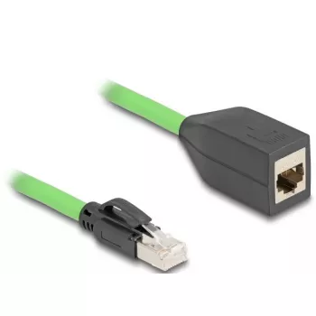 DeLOCK 80880 tinklo kabelis Cat6a 1 m žalias
