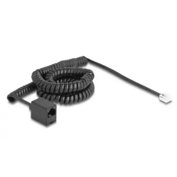 DeLOCK telefono kabelis 90114 5 m Juodas RJ-11 RJ-45