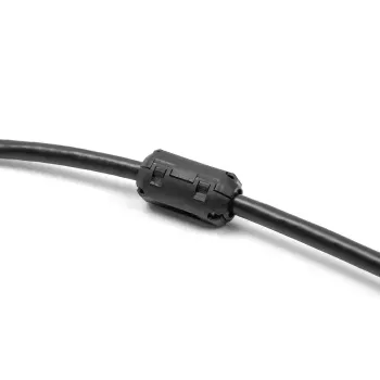 Ferito gnybtas DELOCK 80946, juodas, 35 × 19,5 × 18 mm, 2 vnt. pakuotė