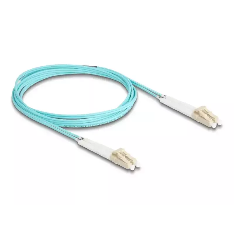 Opticinis kabelis DeLOCK LC Duplex – LC Duplex OM3 2m