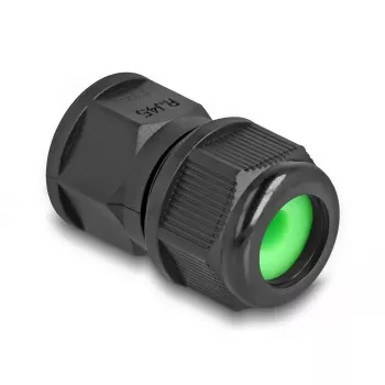 DeLOCK Feed-through RJ45 jungtis IP67 vandeniui atspari juoda