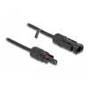 Laidas DeLOCK DL4 Solar Cable 4 mm² vyriškas–moteriškas 5 m juodas