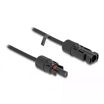 Laidas DeLOCK DL4 Solar Cable 4 mm² vyriškas–moteriškas 5 m juodas