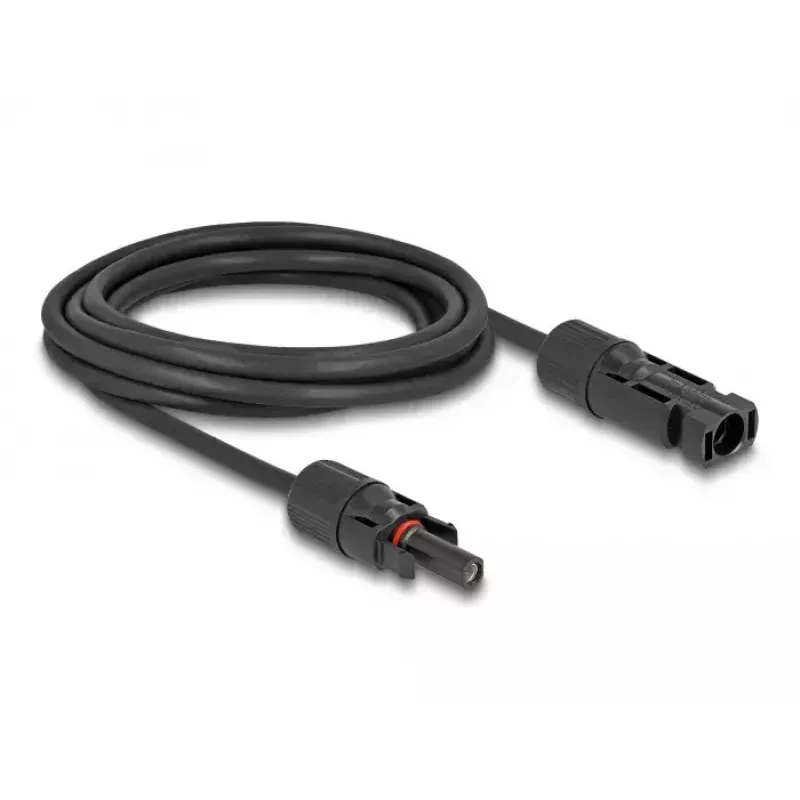 Laidas DeLOCK DL4 Solar Cable 4 mm² vyriškas į moterišką 3 m juodas