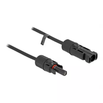 Laidas DeLOCK DL4 Solar Cable 4 mm² vyriškas į moterišką 3 m juodas